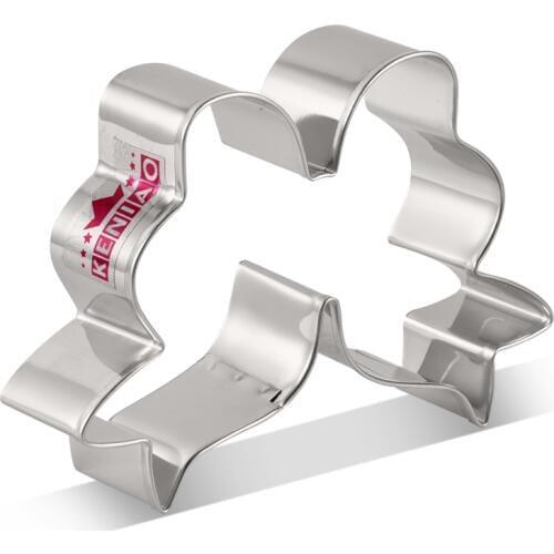 KENIAO Bow/Ribbon Cookie Cutter for Baby Shower - 10.2 x 7 cm - Biscuit and Fondant Cutter for Birthday Party - Stainless Steel