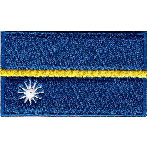 Wholesale Embroidery Malta flag emblem patch good quality cheap welcome customization and 200 logo 3D