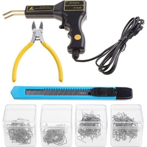 Plastics Welder Car Repairing 50W Hot Stapler 4 Types Hot Wave Fenders
