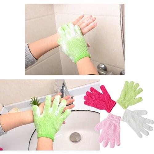 Towel Gloves Bath Scrub Brushes Cuozao Shower Scrubbers Bathroom Products Massage Sponges