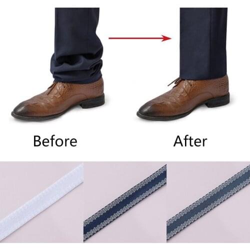 Pants Edge Shorten Self-Adhesive Pants Mouth Paste Foot Presser Apparel Sewing Fabric For Suit Jeans Trousers
