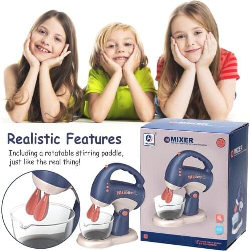 Educational Children Kitchen Mixer Toy Safe ABS Kitchen Model Toy Baby Kitchen Toys Set Children Pretend Play Toy