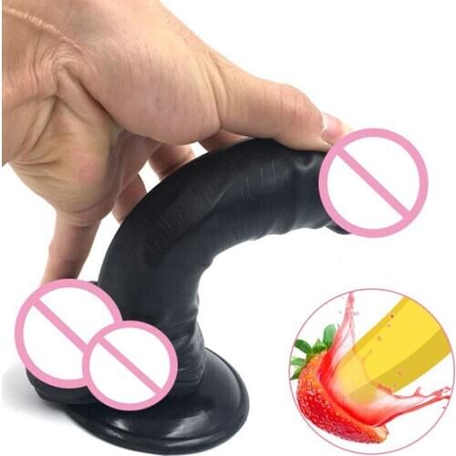 21cm Lifelike Penis Huge Realistic Dildo With Suction Cup Vagina Stimulation Orgasm Female Masturbator Sex Products for Women
