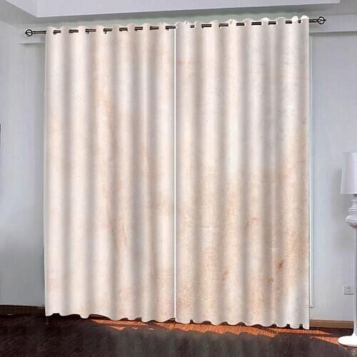 Modern Luxurious pale pink marble pattern Curtains Blackout 3D Photo Window Curtain For The Living room Bedroom