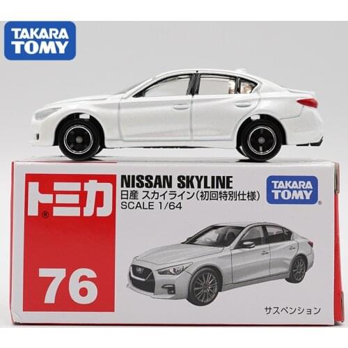 Takara Tomy Tomica 1:64 JDM Nissan Skyline First Edition Q50 Alloy Diorama Car Model Collection Miniature Carros NO76 Toys