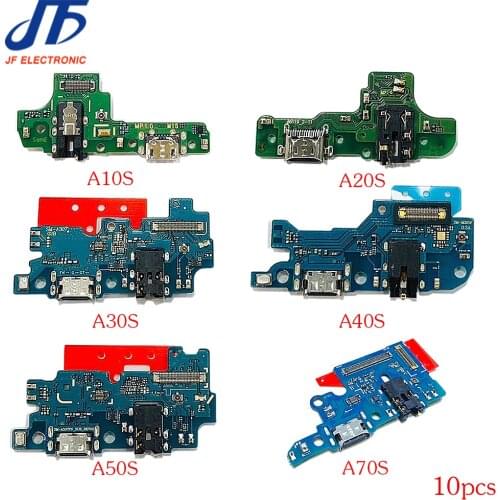 10pcs Charging port For Samsung Galaxy A10S A20S A30S A40S A50S A70S USB Charger Dock Port Flex Cable