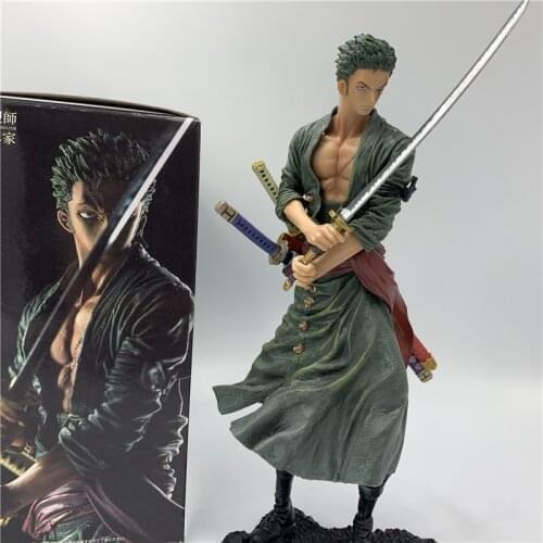Zoro Meet Eemy Retro Sword Ver. PVC Action Figure Zoro luffy 3D2Y The New World Collect Model Gift 20cm