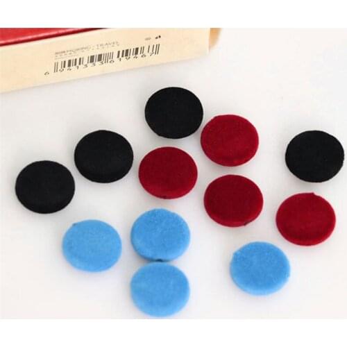 Winter style 50pcs/lot 14mm color Flocking geometry rounds shape acrylic Straight hole beads diy jewelry accessory