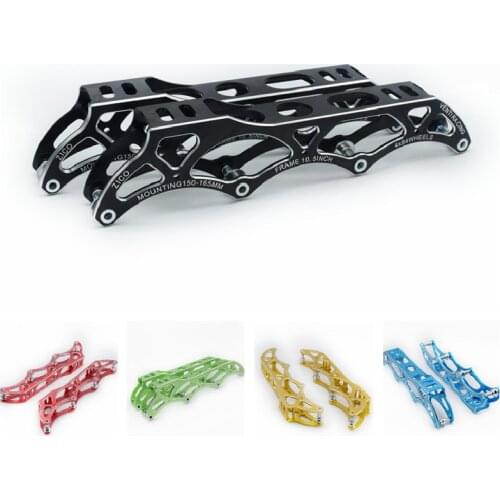 10.5'' inches 4X84mm 7075 CNC Alloy Venti Racing Inline Speed Skates Frame for 84mm Wheels 150mm 165mm Mounting Skating Base