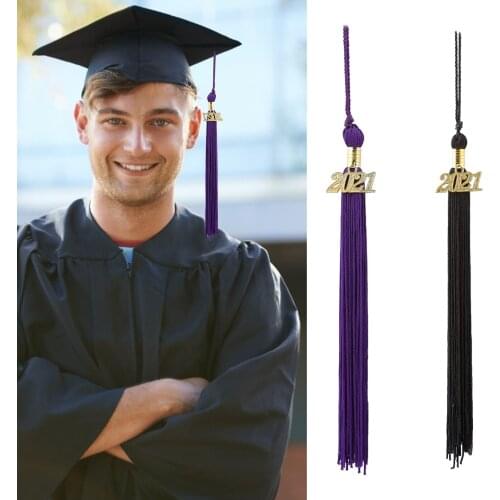 2021 Graduation Hat Tassel Academic Graduation Hat Tassel 2021 Graduation Cap Hat Hanging Durable Non-fade Graduation Accessory