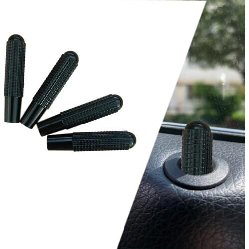 4 pcs Black Car modified door bolt lock pin auto door bolt for Mercedes Benz C W205 E W213 GLC GLE Vito CLA GLA A B ML GL Class