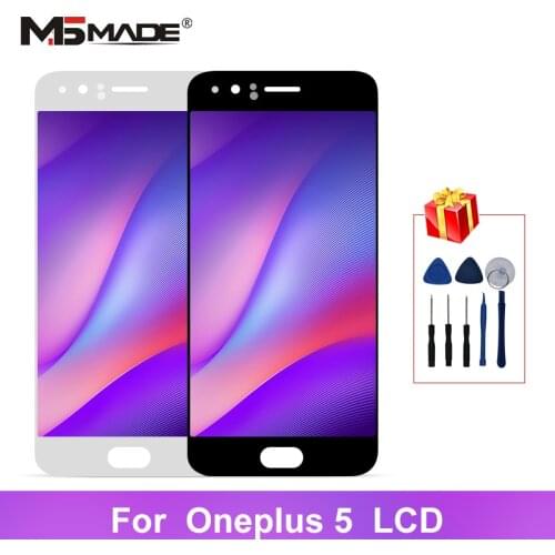 5.5" For Oneplus 5 A5000 LCD Display Touch Screen Digitizer LCD Display Replacement Assembly With Frame for Oneplus 5 LCD Parts