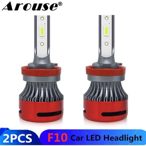 F10 H11 H7 9005 9006 Car LED Headlight Bulbs H4 Hi-Lo Beam 60W/Pair 12000LM 6000K H1 H3 HB3 HB4 H13 Super Bright Auto Headlamp