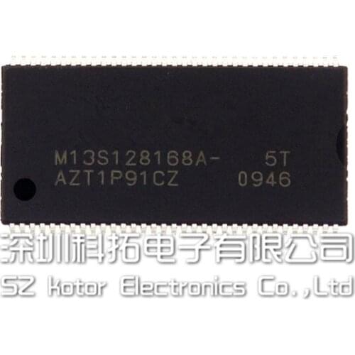 Free shipping 10PCS M13S128168A-5TG M13S128168A-5T M13S128168A TSOP66
