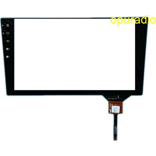 Free shipping 9" inch Capacitive touch screen with 6PIN 12PIN for Renault kagar 2018 DVD Touch screen digitizer glass Repair