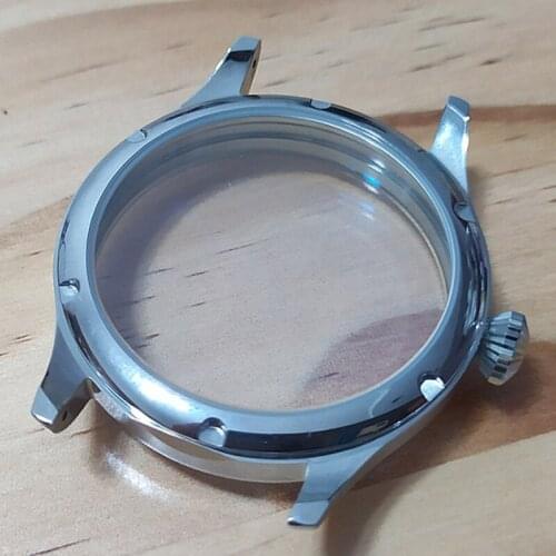Stainless steel Watch Case 40 mm Mineral Glass Replacement For ETA2824/2836 Manual Mechanical Movement Repair Tool parts