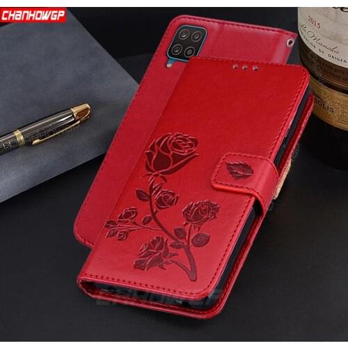 Flower Leather Wallet Case For Samsung Galaxy A32 A12 A02S A42 A52 A72 5G 4G A01 A11 A31 A41 A51 A71 A30 A40 A50 A70 Flip Cover