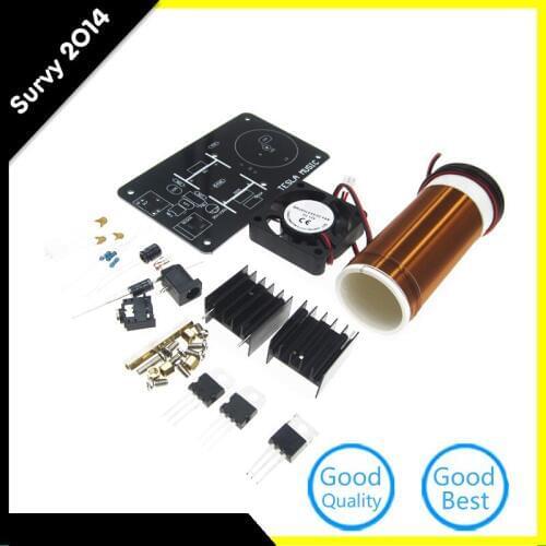 DC 15-24V Mini Music Tesla Coil Plasma Speaker Wireless Transmission diy electronics