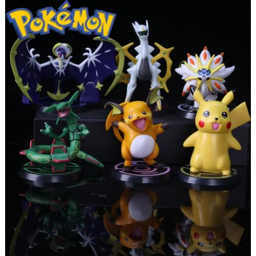 Pokemon Blind box Action Figure Children Gifts Pokemon Pocket Monsters Pikachu Figure Elf Doll Scenes Toys Gift