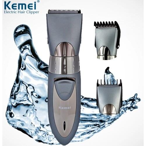 Kemei Waterproof Electric Hair Clipper Styling Hair Care Shaving Machine Cordless Precision Quick Cut Trimmer Barber Special 43D