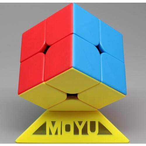 Moyu ML 2X2X2 Magic Speed Cube Pocket Stickerless 50 mm Puzzle Professional Cube Educational Funny Toys For Children Gift