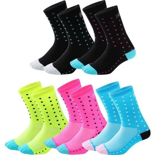 3 Pcs Cycling Socks Cycling Sports Professional Socks Running Basketball Sweat-Absorbent Socks Both Men and Women Can Wear