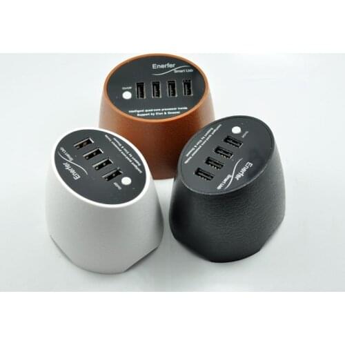 Porous 4-port usb charger plug 5V2A25W switching power supply