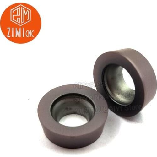 RPMW1003MO VP15TF Round Indexable Milling Insert Carbide Insert Cutting Tool R5 Milling Cutter For Machining Stainless Steel