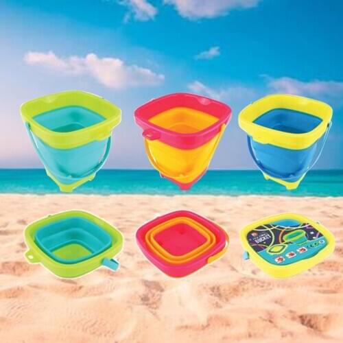 Collapsible Buckets Multi Purpose for Beach Camping Gear Water and Food Jug Camping and Fishing Tub Outdoor multipurpose toy