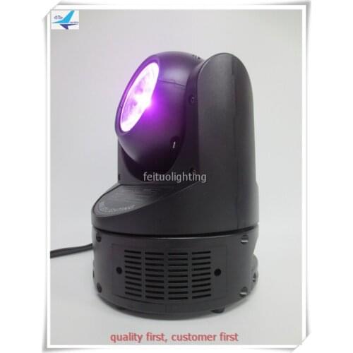 T-6Pcs 360 degree rotating 60w mini led beam moving head Led lighting fixtures