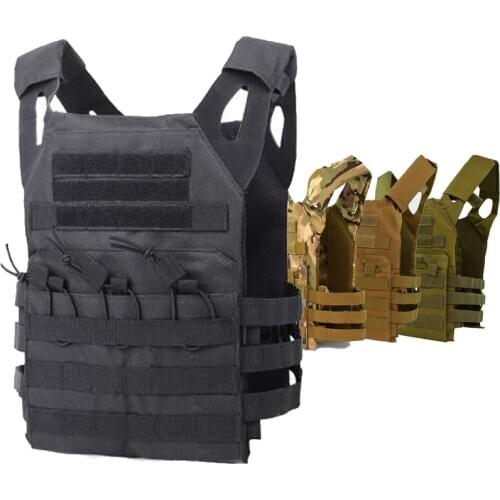 Tactical JPC Vest Simplified Version Army Combat Airsoft Paintball Military Protective Plate Carrier Vest Men Hunting Body Armor