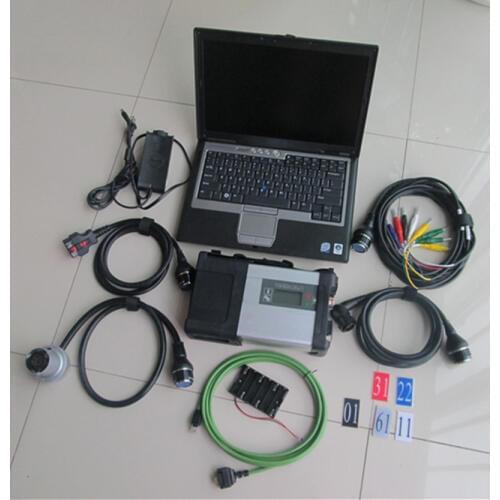 High Quality MB STAR SD Connect C5 with Wins10 MB STAR C5 Software HDD XE-TRY Plus d630 LAPTOP For Star C5