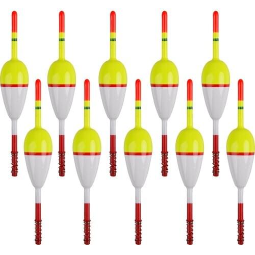 10pcs/lot Fishing Float Fir Float 5g/6g 5.6inch Bobber Set Fishing Float Vertical Buoy Carp Fishing Tackle Accessories