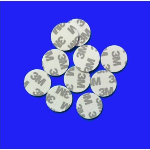 100pcs/lot) 125Khz RFID Tags T5577 Writable Stickers Proximity Cards Rewritable PVC 3M glue Adhesive Label For RFID Copier