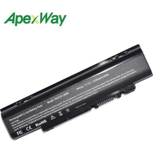 4400mAh 10.8v 6cells PA3757U-1BRS PABAS213 laptop battery for TOSHIBA Qosmio F60 F750 F755 Series, Dynabook Qosmio T750 V65 T851