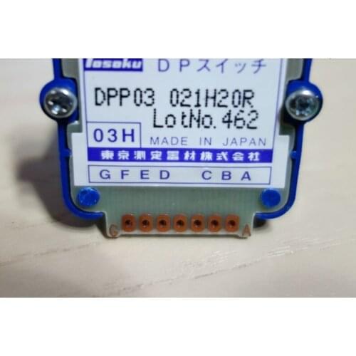 DPP03021H20R Rotary switches band switch TOSOKU DPP03 021H20R 03h CNC panel knob switch