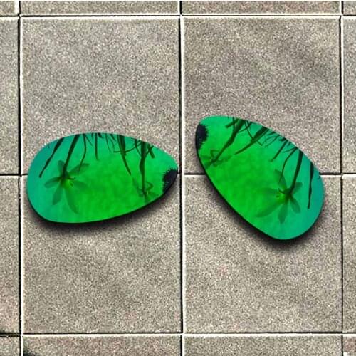 Emerald Green Polarized Sunglasses Replacement Lens for-Oakley Scar Frame 100% UV Protection Good Fitness