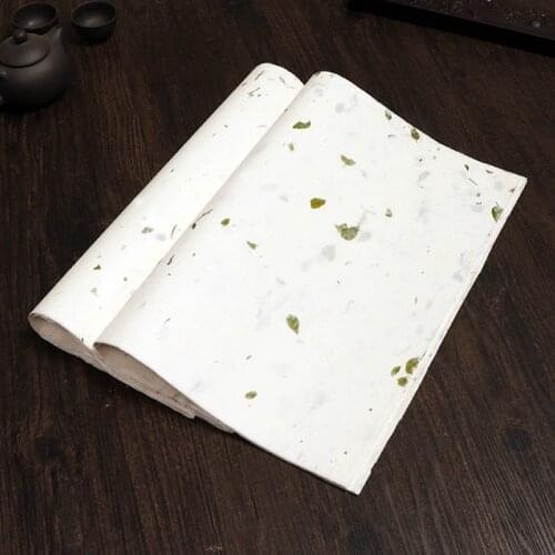 Chinese Painting Calligraphy Rice Paper Yun Long Fiber Half Ripe Painting Paper Chinese Herbal Painting Wrapping Lantern Paper