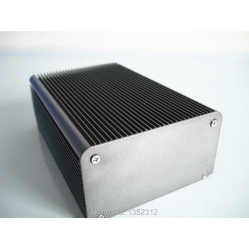 101*55*150mm Sand gray blasting aluminum electronic project enclosure 6063-T5 Housing DIY junction outlet switch control case