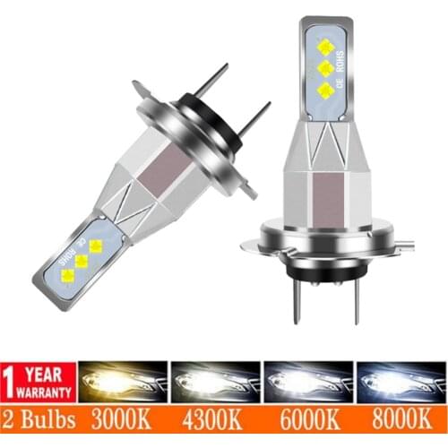 Muxall Mini H4 H7 LED Car Headlight Bulb 16000LM 6000K H1 H3 H11 H13 H27 880 9005 HB3 9006 HB4 9007 Running Auto Fog Head Lamp