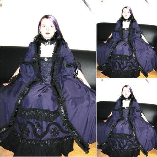 HistoricalCustomer-made All size Halloween Dresses Gothic Cosplay Victorian dress Renaissance Dress Steampunk dress V-227