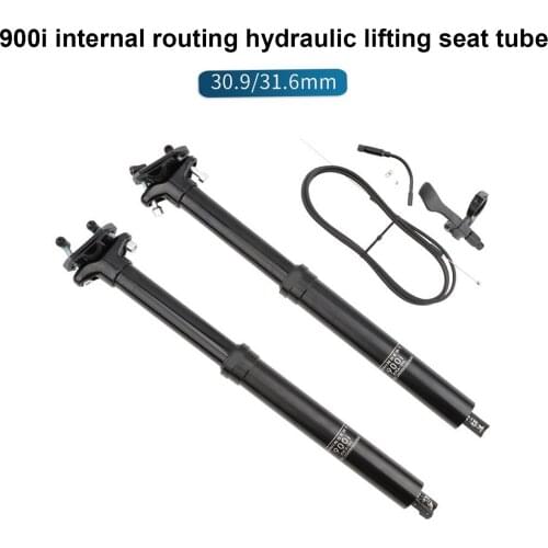 30.9/31.6mm MTB Suspension Seatposts stroke 100/125 mm Telescopic Hydraulic Bike Seat Tube Shock Absorption Bicycle Parts