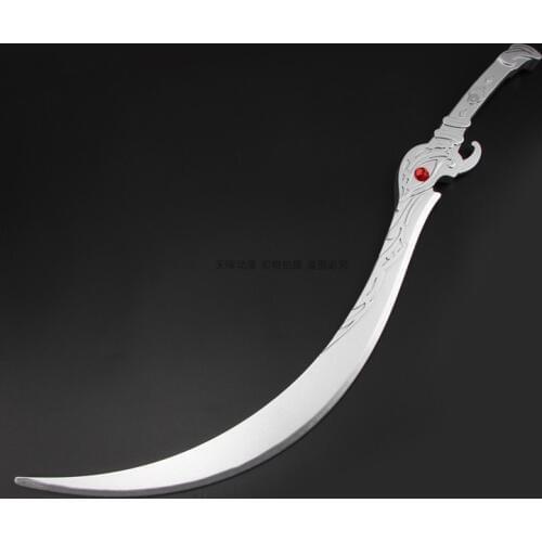 Hua Cheng Tian Guan Ci Fu Cosplay Props Wooden Sword Hua Cheng Sword Weapons for Cosplay Show Halloween Party Stage Performance
