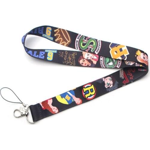 Cartoon Print Riverdale Cell Phone Strap Lanyard For Keys USB ID Card Badge Holder Keycord Webbing Ribbon DIY Hanging Rope