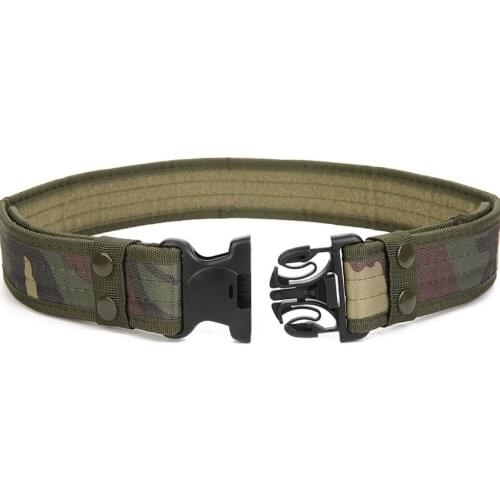 TJ-TingJun New Oxford Cloth Tactical Belt Mens Canvas With Outdoor Belt Army Fan Fashion EVA Sponge Outer Belt WDY2