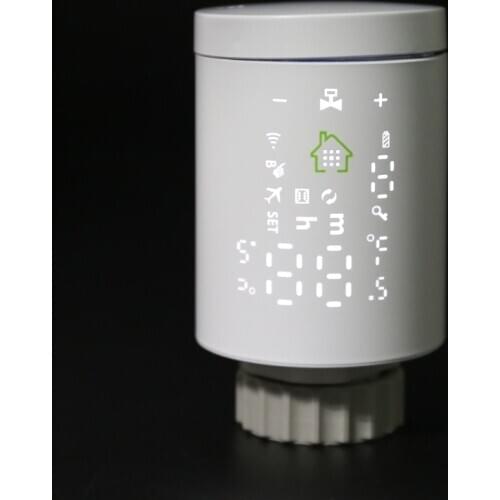 TUYA Zigbee3.0 Wifi TRV Thermostat Thermostatic Radiator Actuator Voice Control