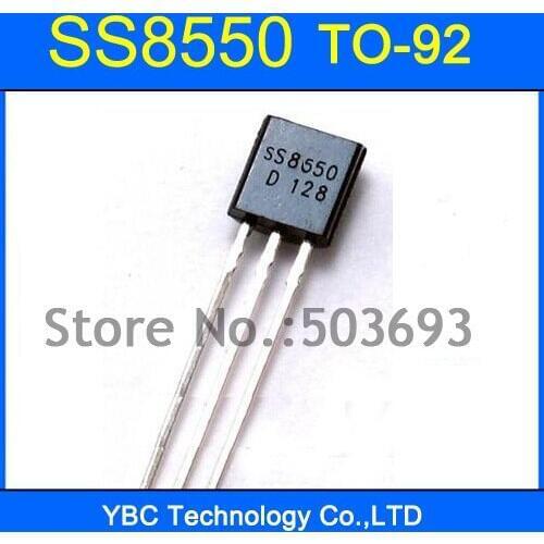 1000PCS SS8550 Transistor TO-92