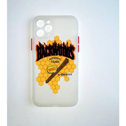 Funny cartoon backwoods Phone Case Colorful Bumper Shockproof Trasparent For iPhone 8 7 Plus 11 12 Mini Max XR X XS pink Cover