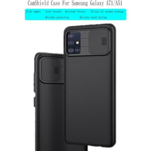 Camera Protection Case for Samsung Galaxy A51 Nillkin Slide Protect Protection Cover For samsung Galaxy A71 casing Fundas