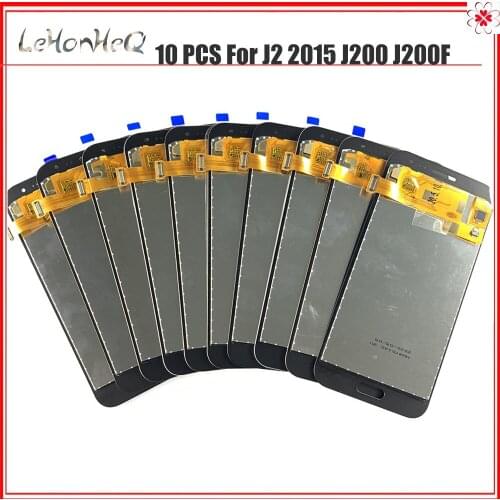 10 piece/lot J200 LCD For Samsung Galaxy J2 2015 J200F J200M J200H J200Y LCD Display Digitizer Touch Screen Assembly